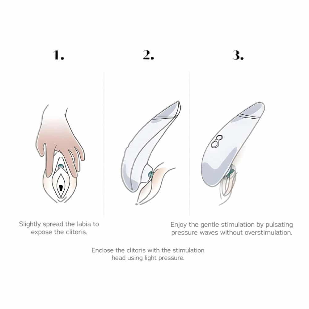 WOMANIZER Premium 2 Red – Luksuzni stimulator klitorisa