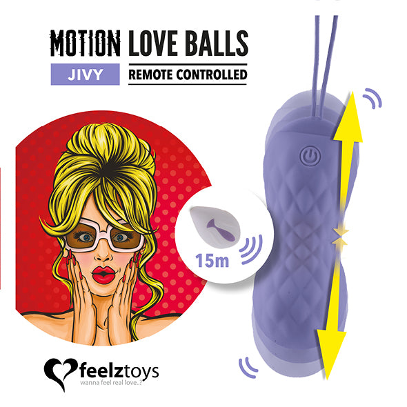 Motion Love Balls Jivy sa daljinskim upravljanjem -   - Sensation Luxe