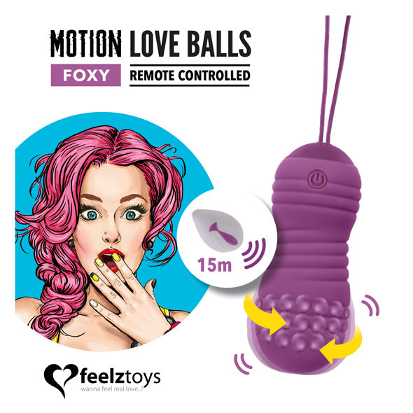 Motion Love Balls Foxy sa daljinskim upravljanjem -   - Sensation Luxe