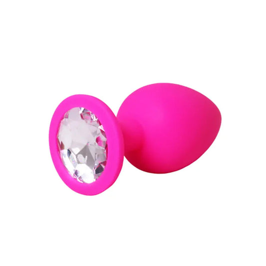 Anal butt plug Pink L
