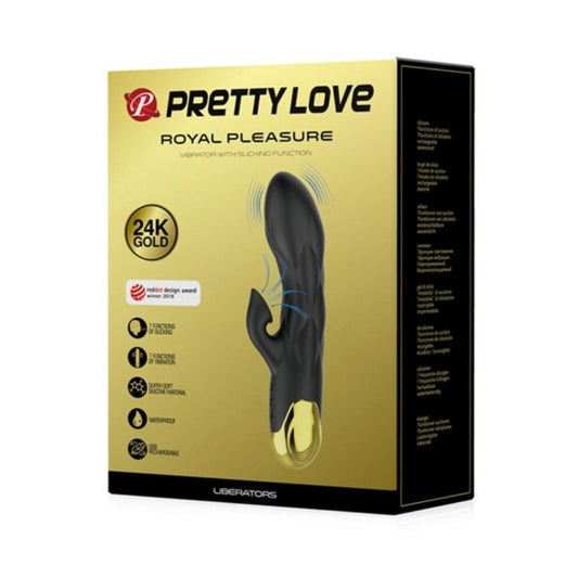 Rabbit vibrator sa vakumom Liberators 24K -   - Sensation Luxe